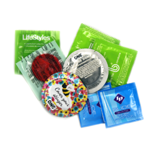 Condoms and Lube in the Standard Nice Package